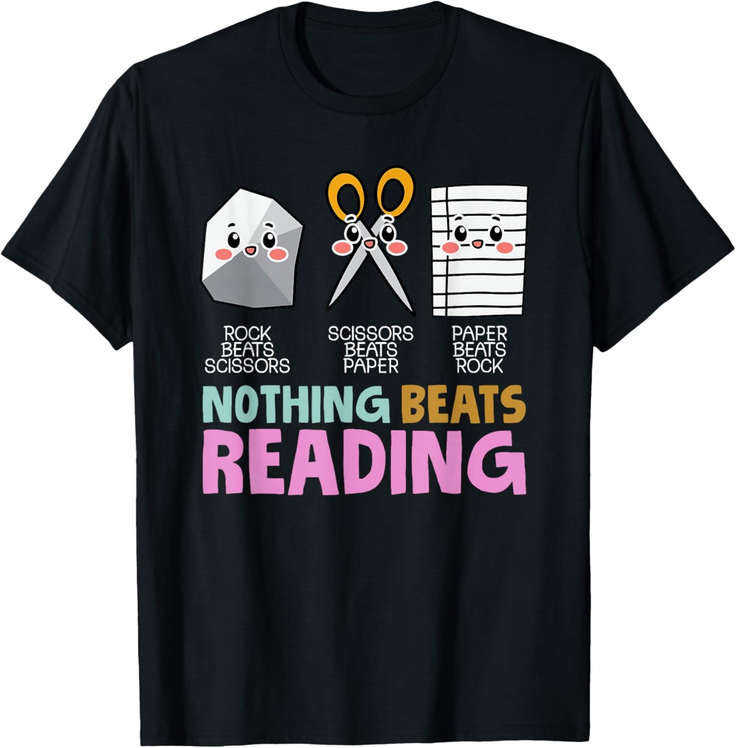 rock paper scissor nothing beats reading