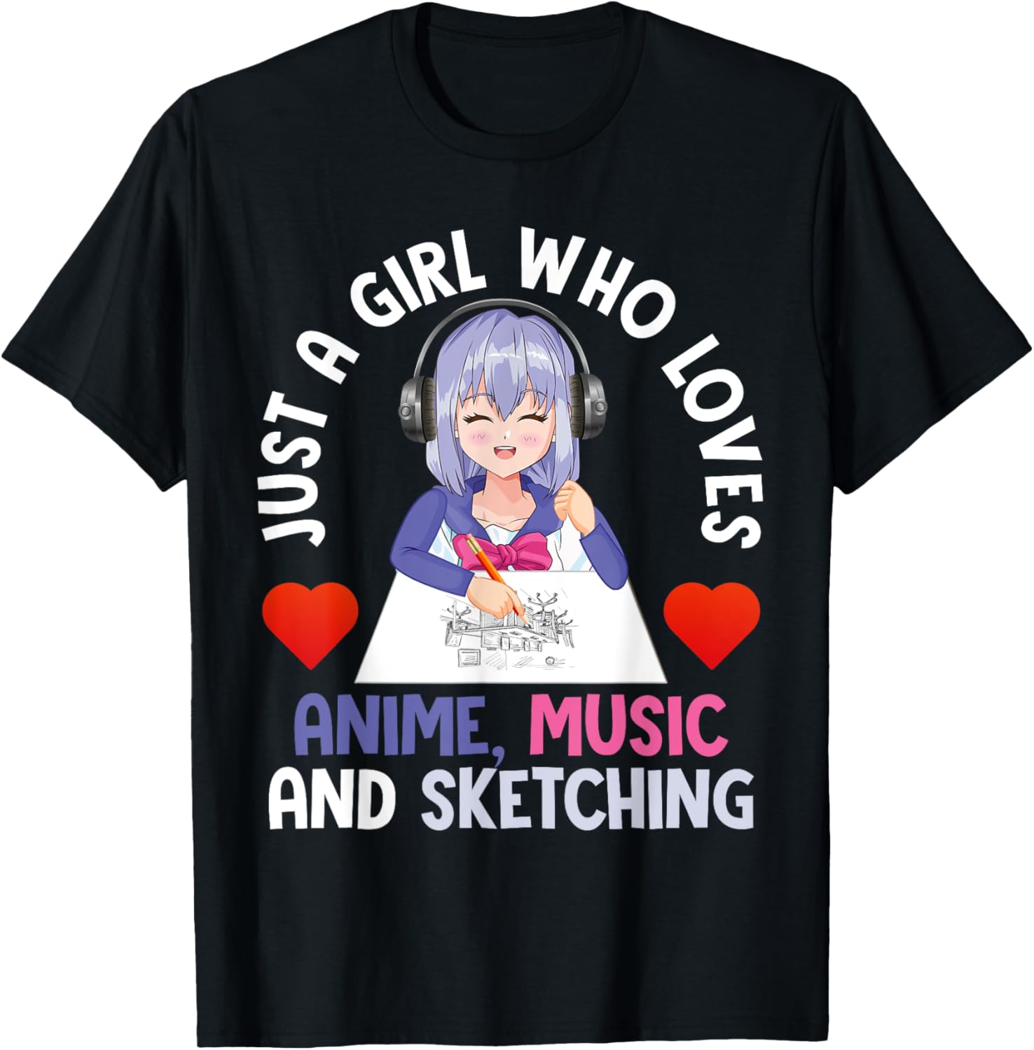 Just A Girl Who Loves Anime Music and Sketching Teen Girls
