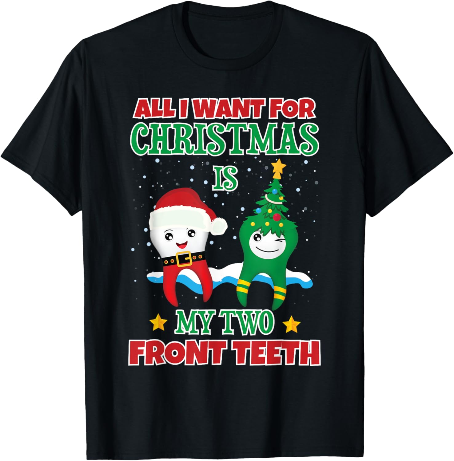 All I Want for Christmas Is My Two Front Teeth Xmas Kids