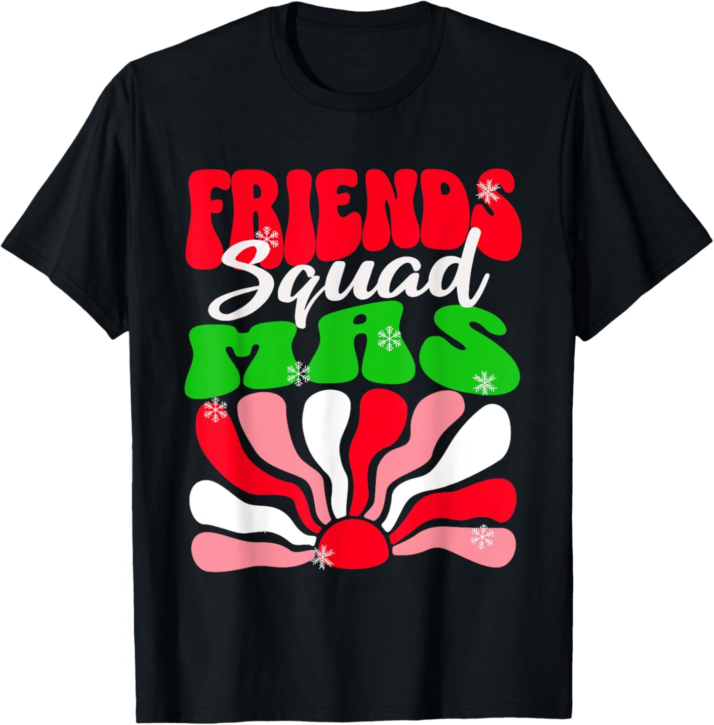 Christmas Womens Friends Xmas Holiday Friendsmas Squad
