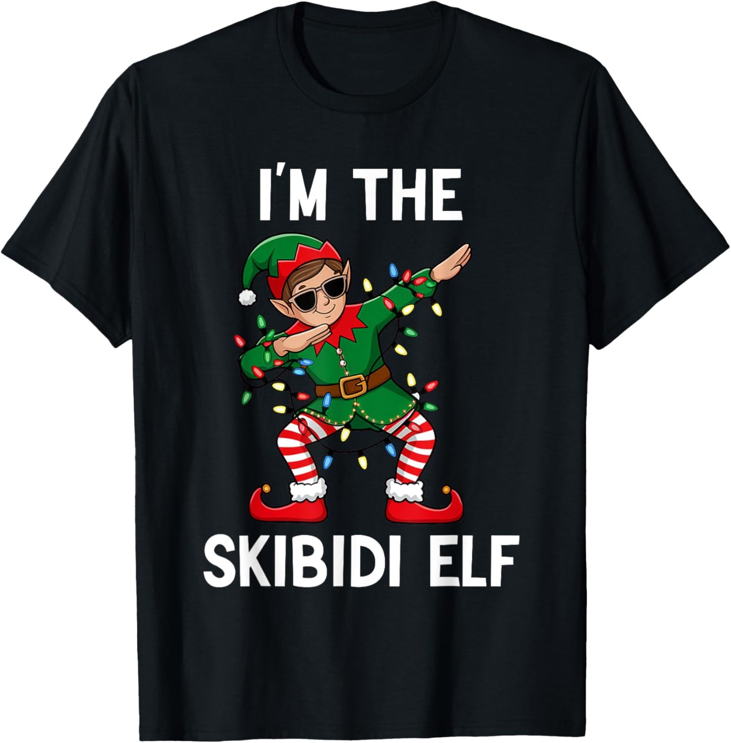 Funny Christmas Brainrot The Skibidi Elf Xmas Boys Girls