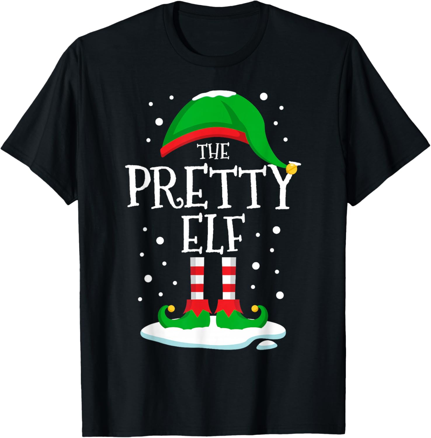 The Pretty Elf Christmas Family Matching Xmas Group Funny
