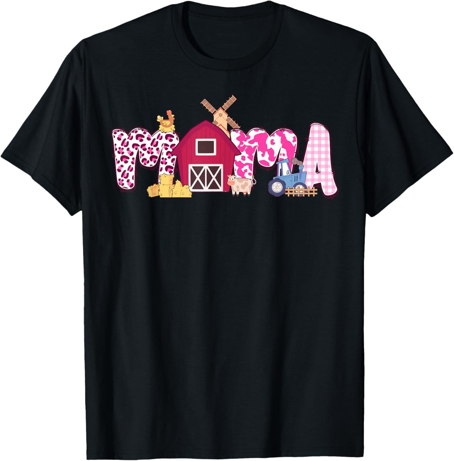 Mama Farm Animal Birthday Family Matching Party Mom Mother