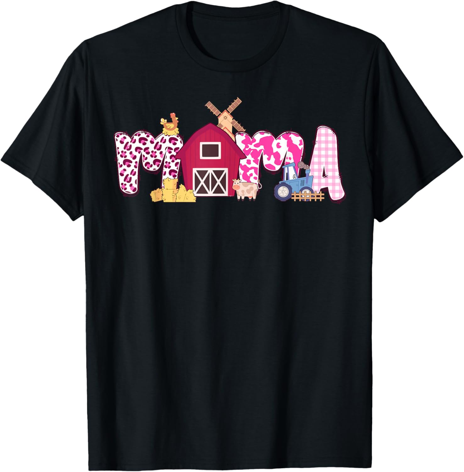 Mama Farm Animal Birthday Family Matching Party Mom Mother