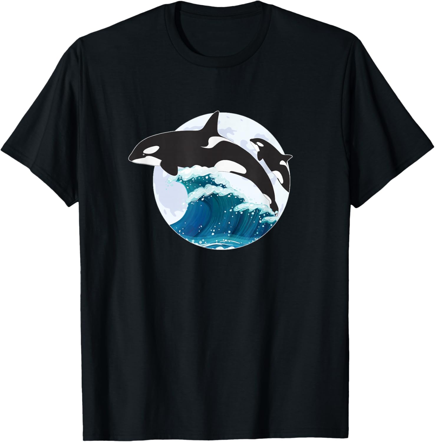 Orca Whale Squad Family Sea Animal Wildlife Boys &amp; Girls T-Shirt