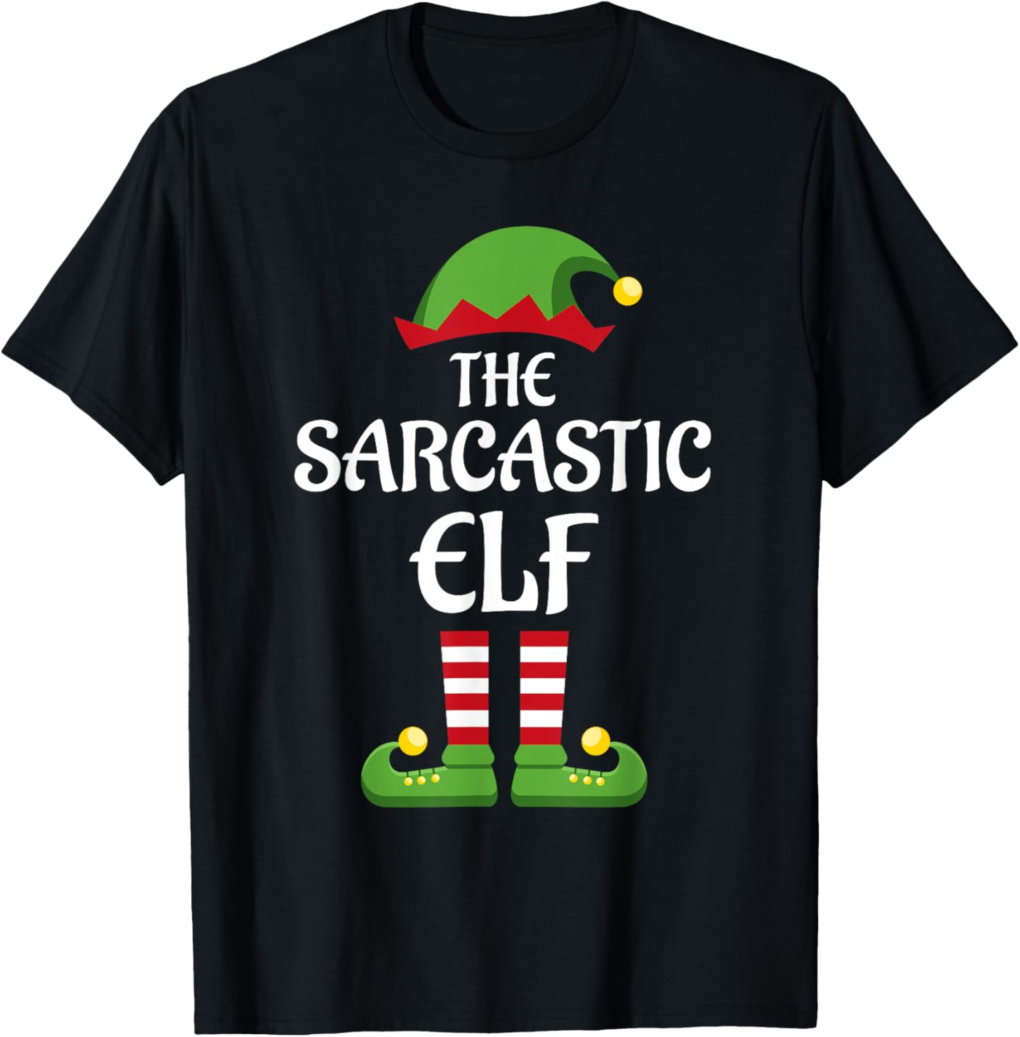 Sarcastic Elf Family Matching Group Christmas