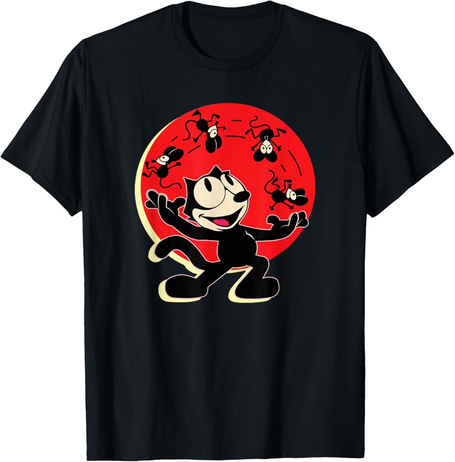 Felix Cat Juggling Mice Vintage Cartoon Retro Graphic