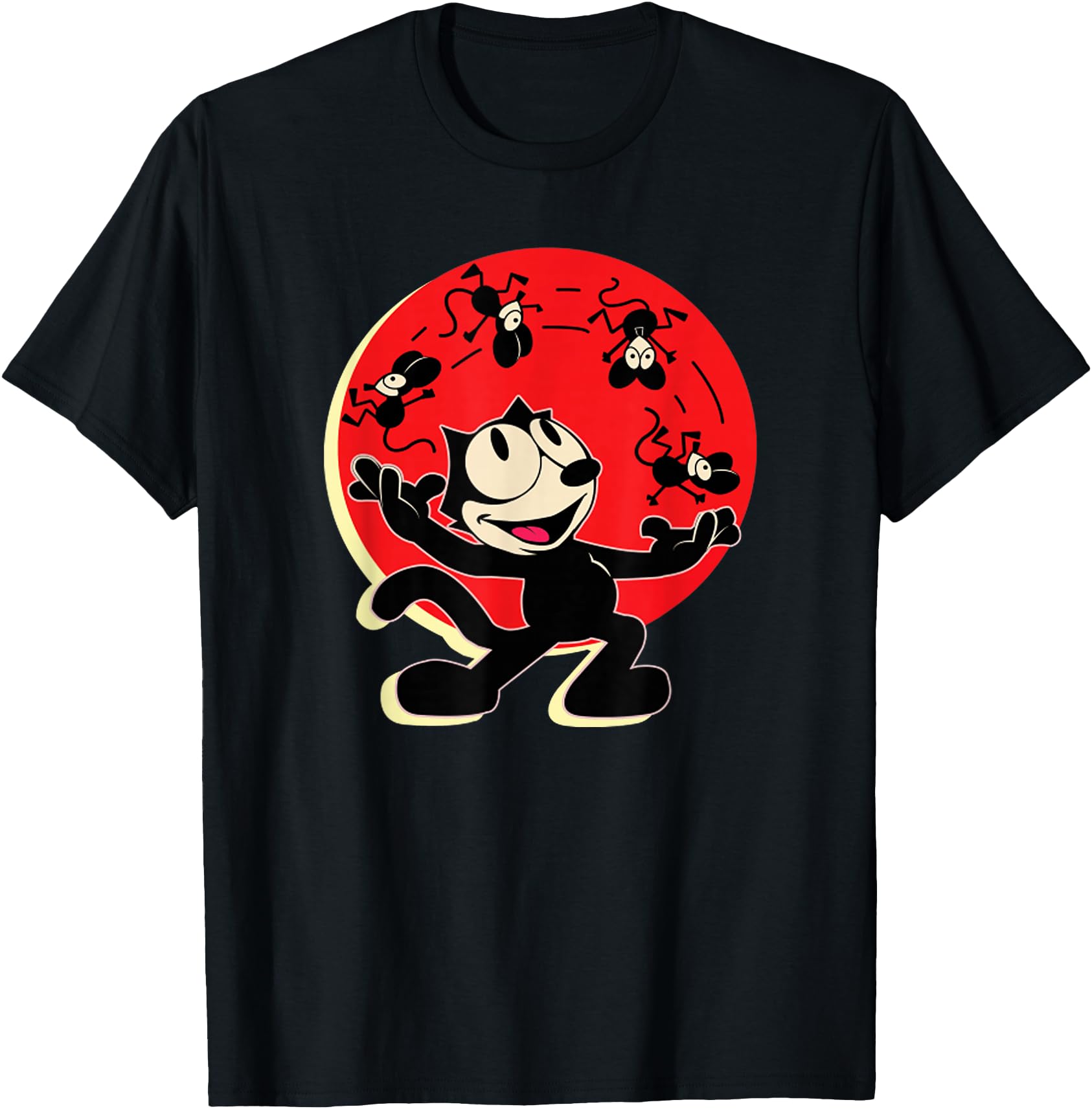 Felix Cat Juggling Mice Vintage Cartoon Retro Graphic