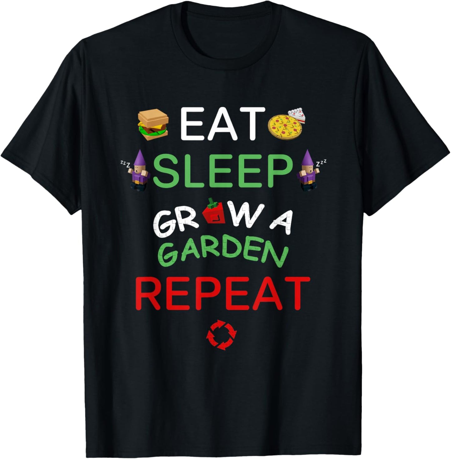 Eat Sleep Grow A Garden Repeat Player