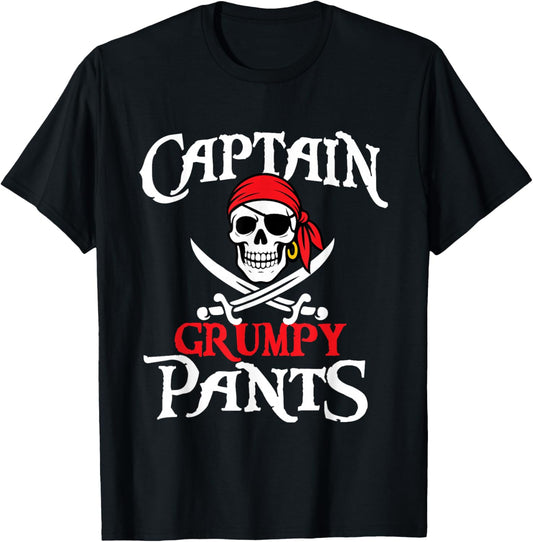 Captain Grumpy Pants - Buccaneer Freebooter Pirate