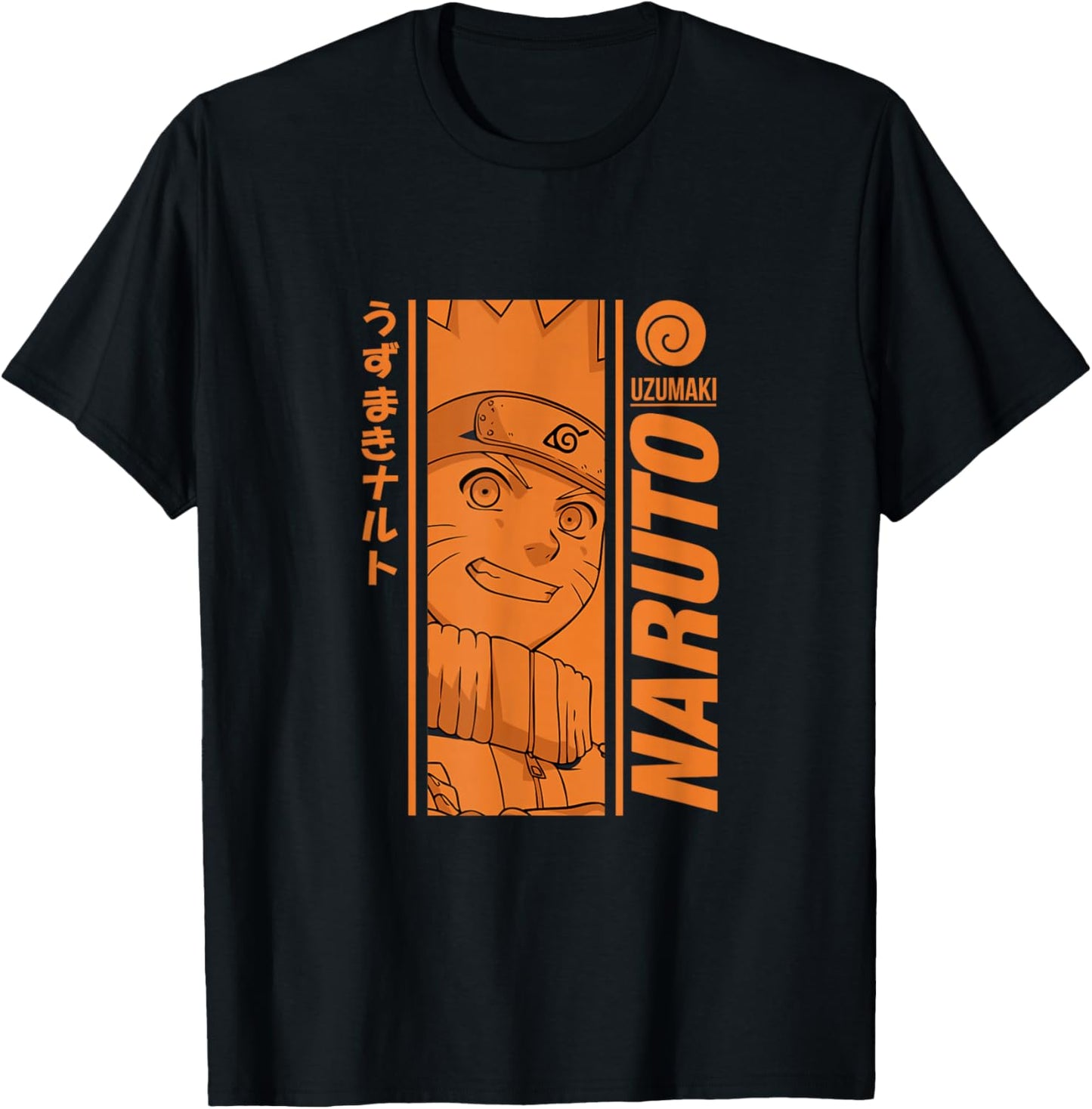 Naruto Classic Orange Monochrome Graphic