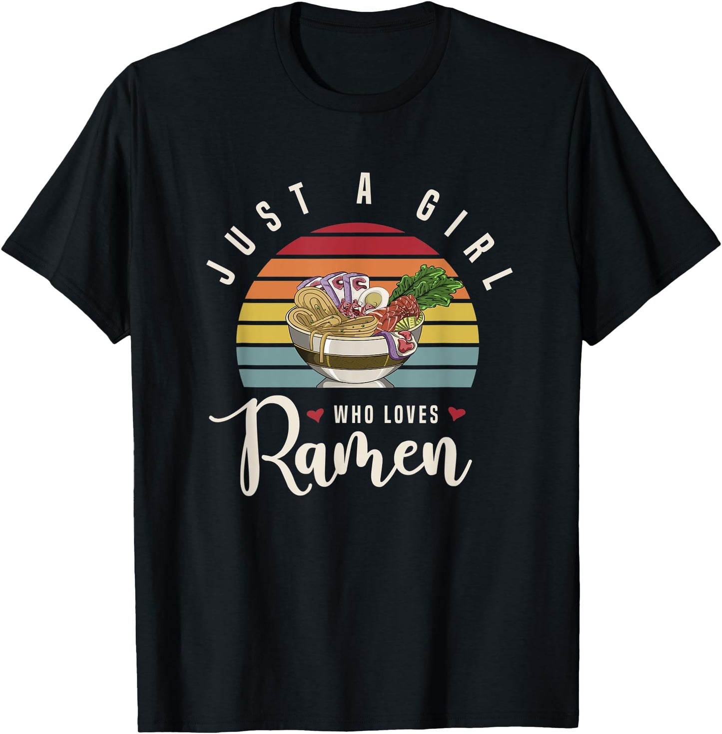 Women Girls Kawaii Asian Food Noodles Gift Retro Ramen