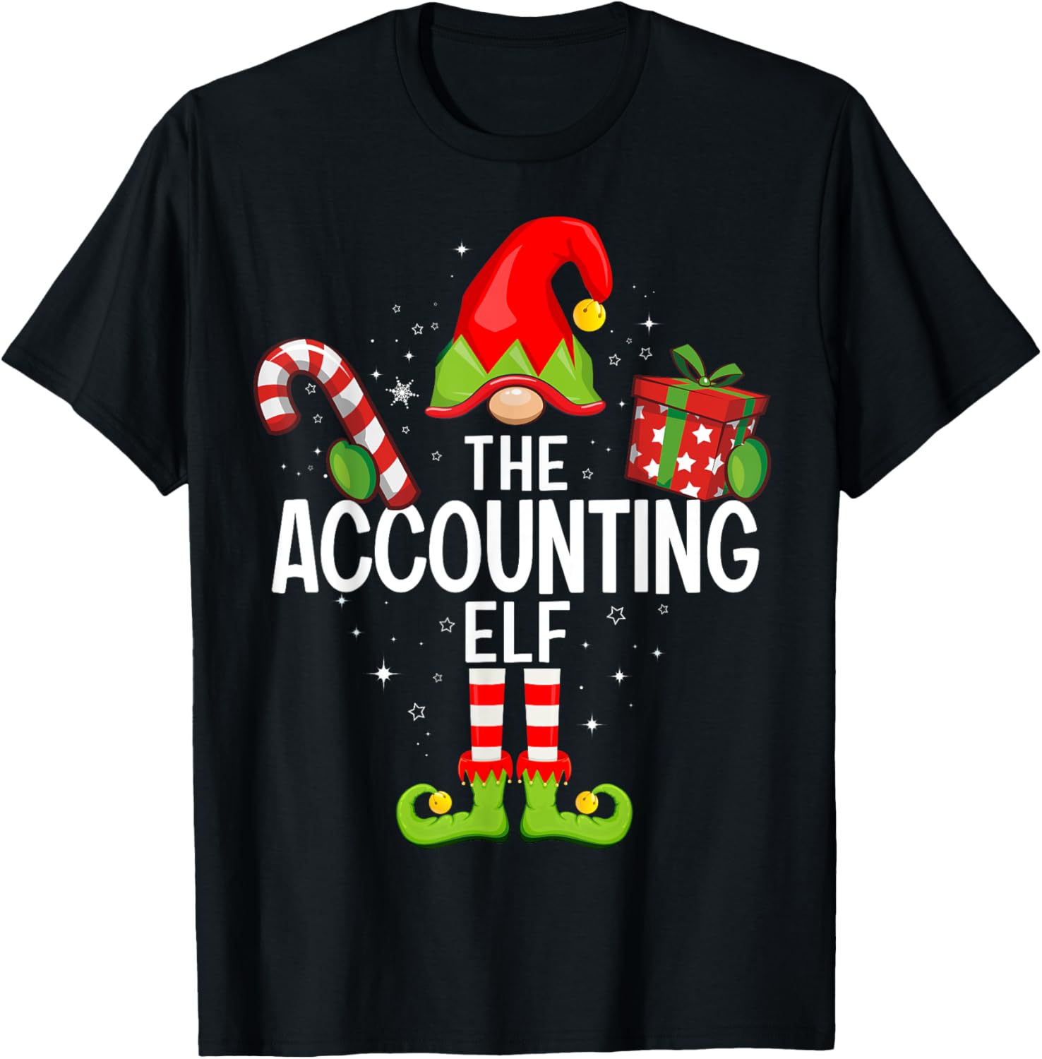 The Accounting Elf Family Christmas Pajama Xmas