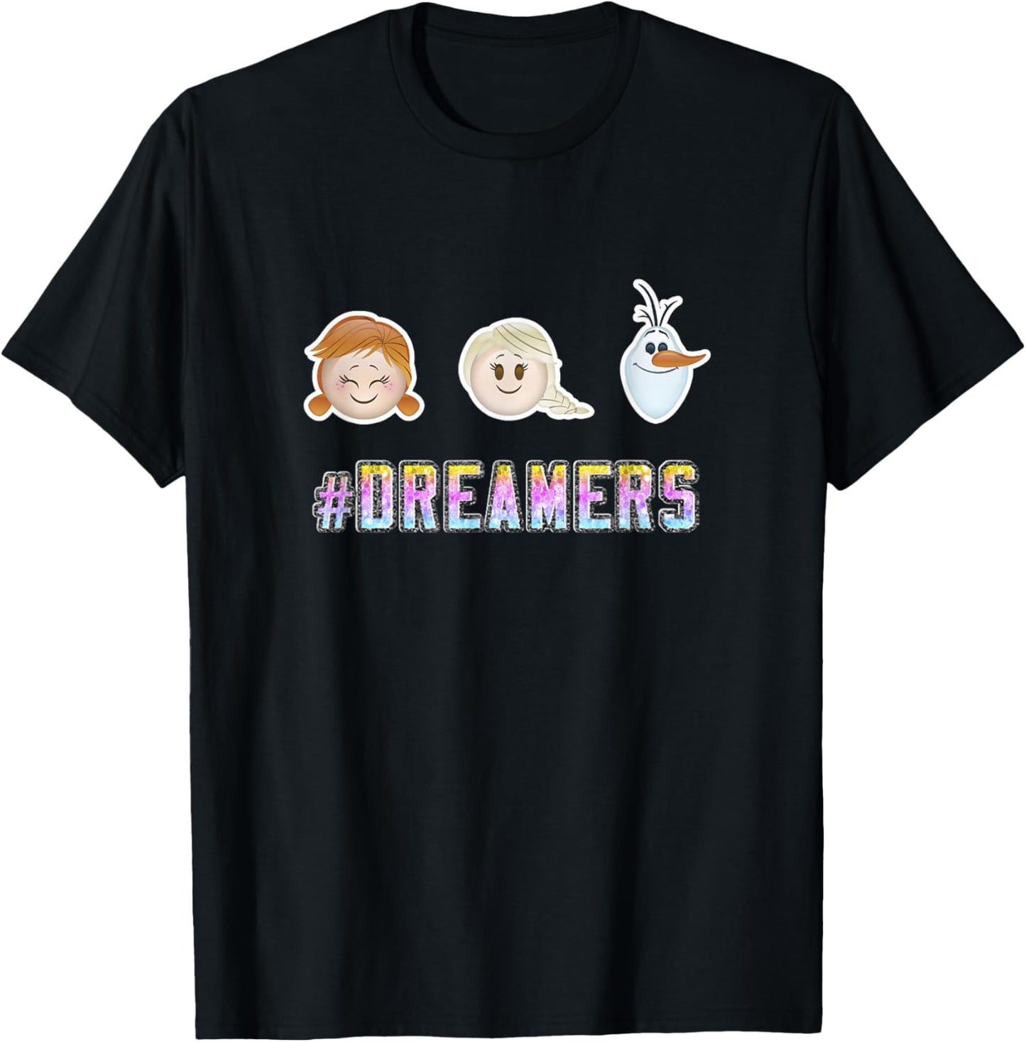 Disney Frozen #Dreamers Elsa Anna & Olaf Chibi Icon Logo