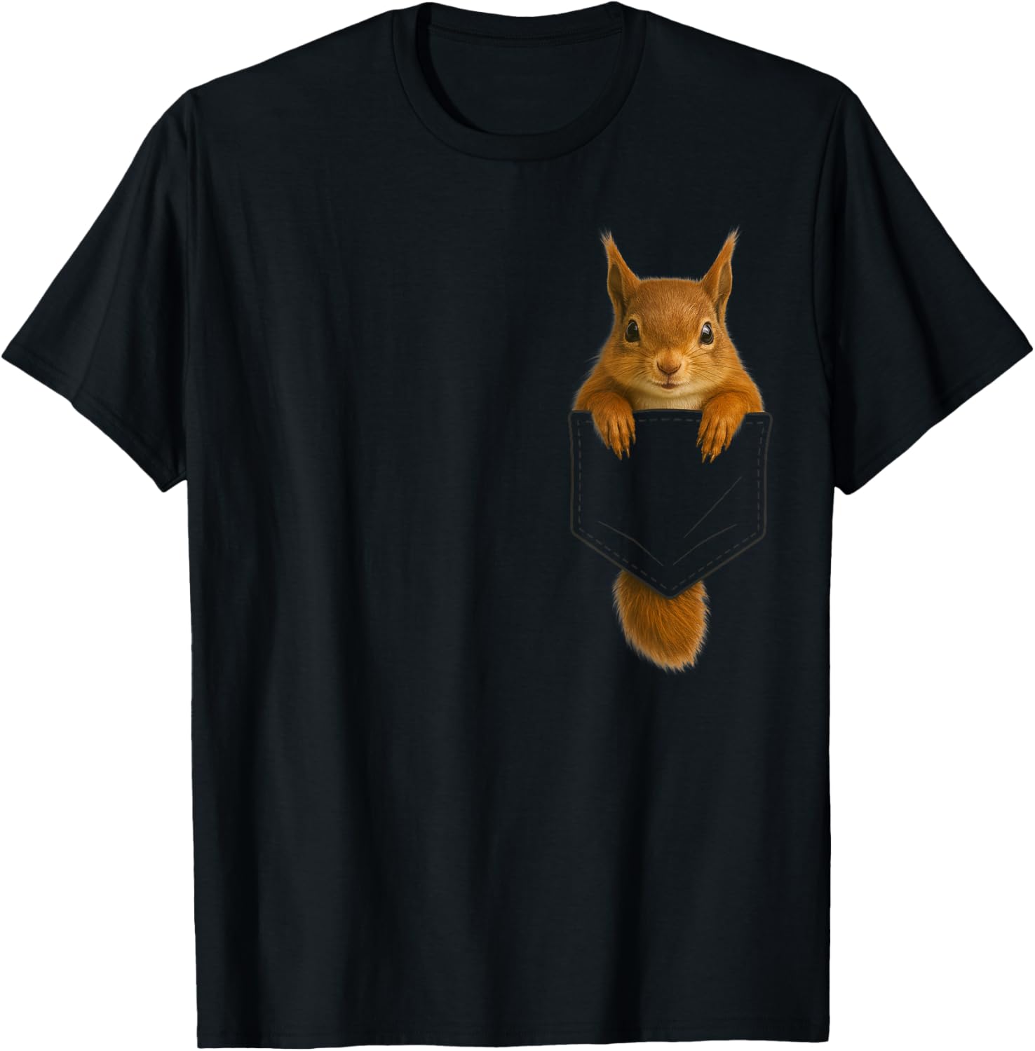 Cute Squirrel Pocket Funny Gifts For Men Women Teen Kid
