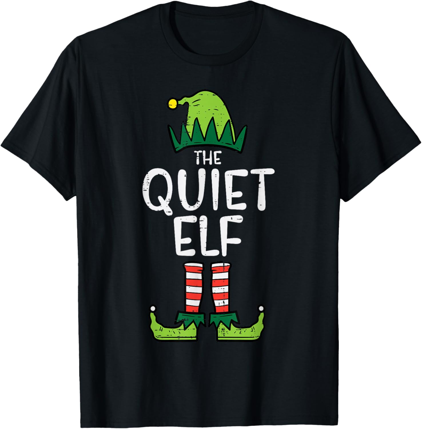 Quiet Elf Xmas Matching Christmas For Family Men Women