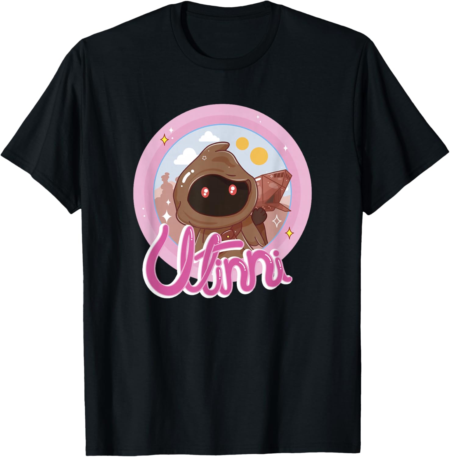 Star Wars The Mandalorian Utinni Jawa Chibi Logo Disney+