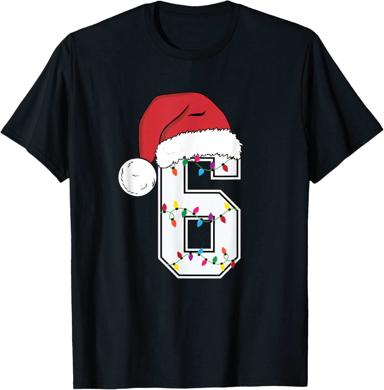 Number 6 67 Meme Santa Christmas Matching Group Costume