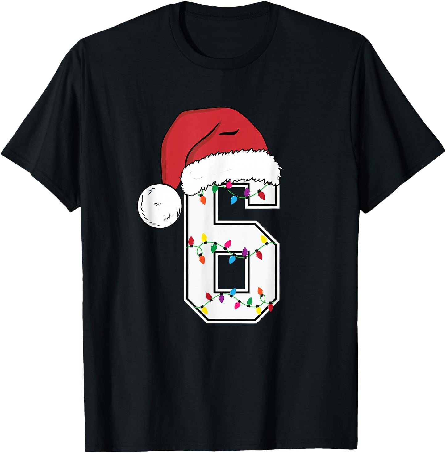 Number 6 67 Meme Santa Christmas Matching Group Costume