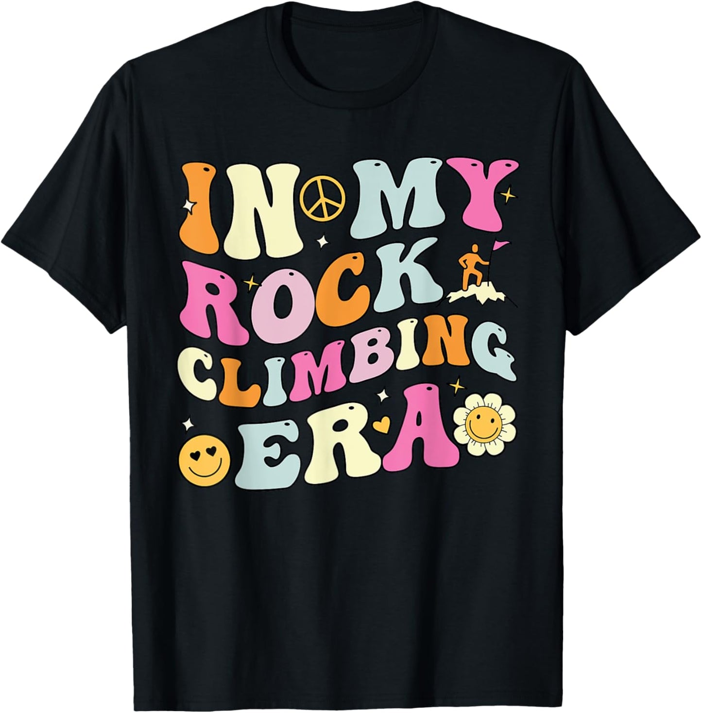 In My Rock Climbing Era, Cute Groovy Rock Climber