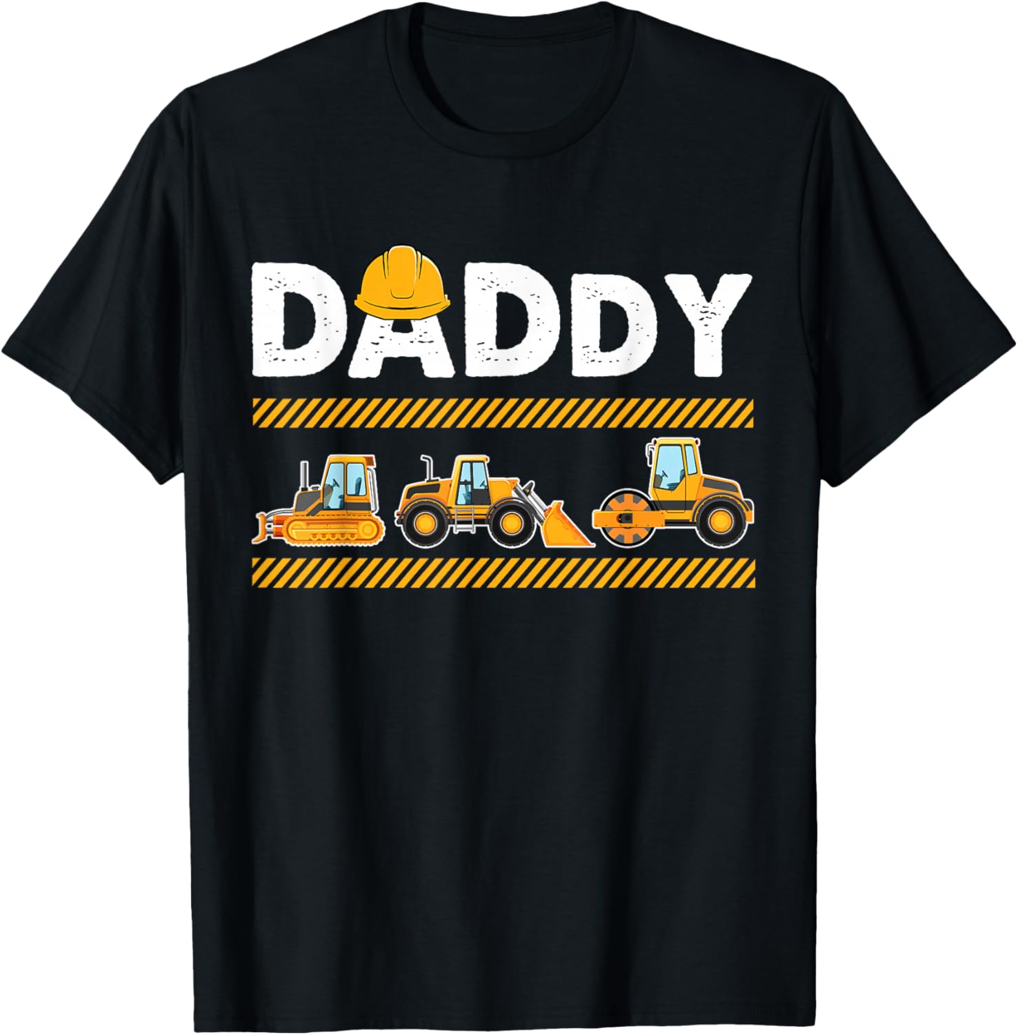 Funny Daddy Construction Excavator Kids Matching Family