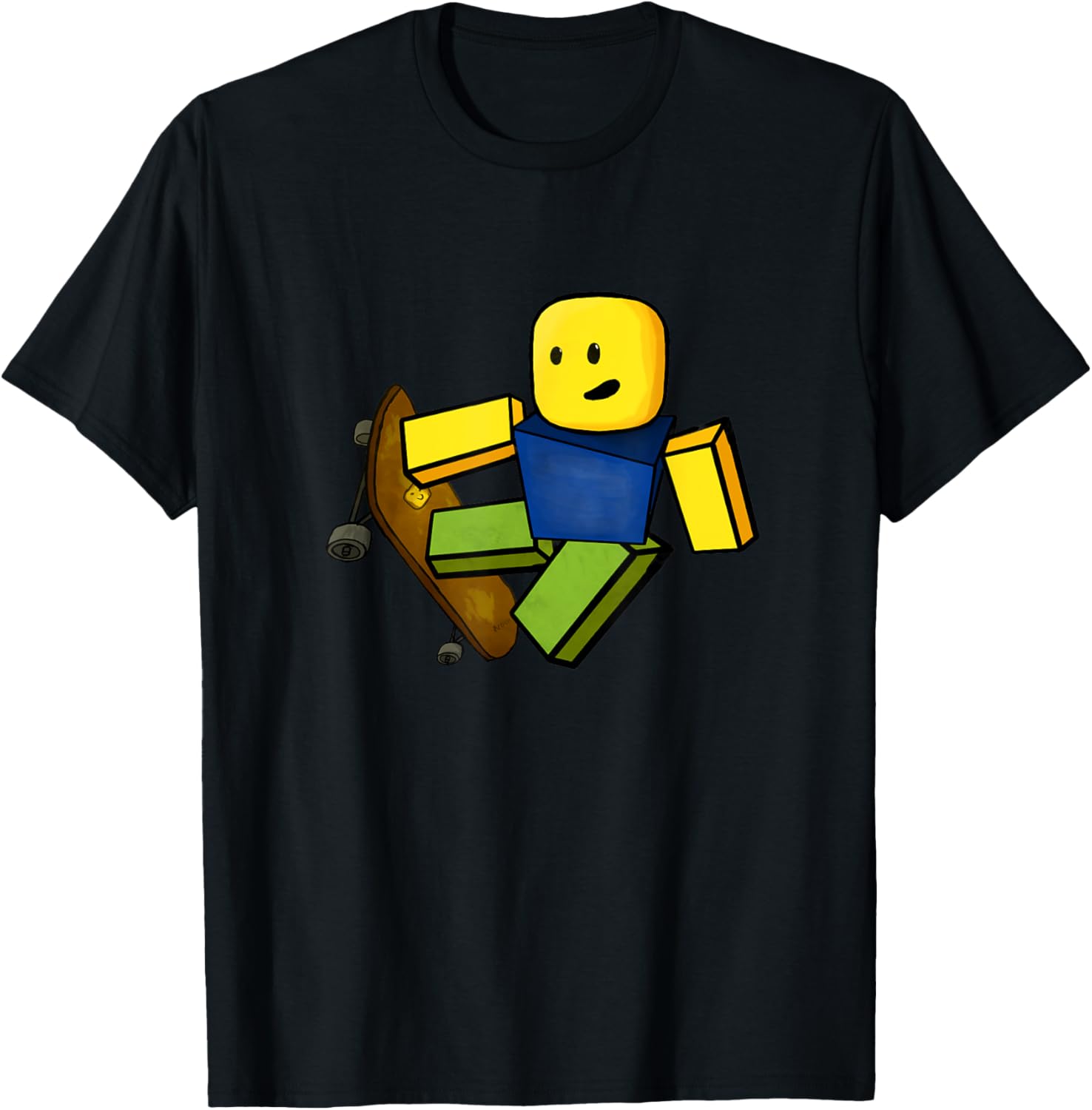 Blox Noob Skater | Funny Meme Gaming Gift For Gamers
