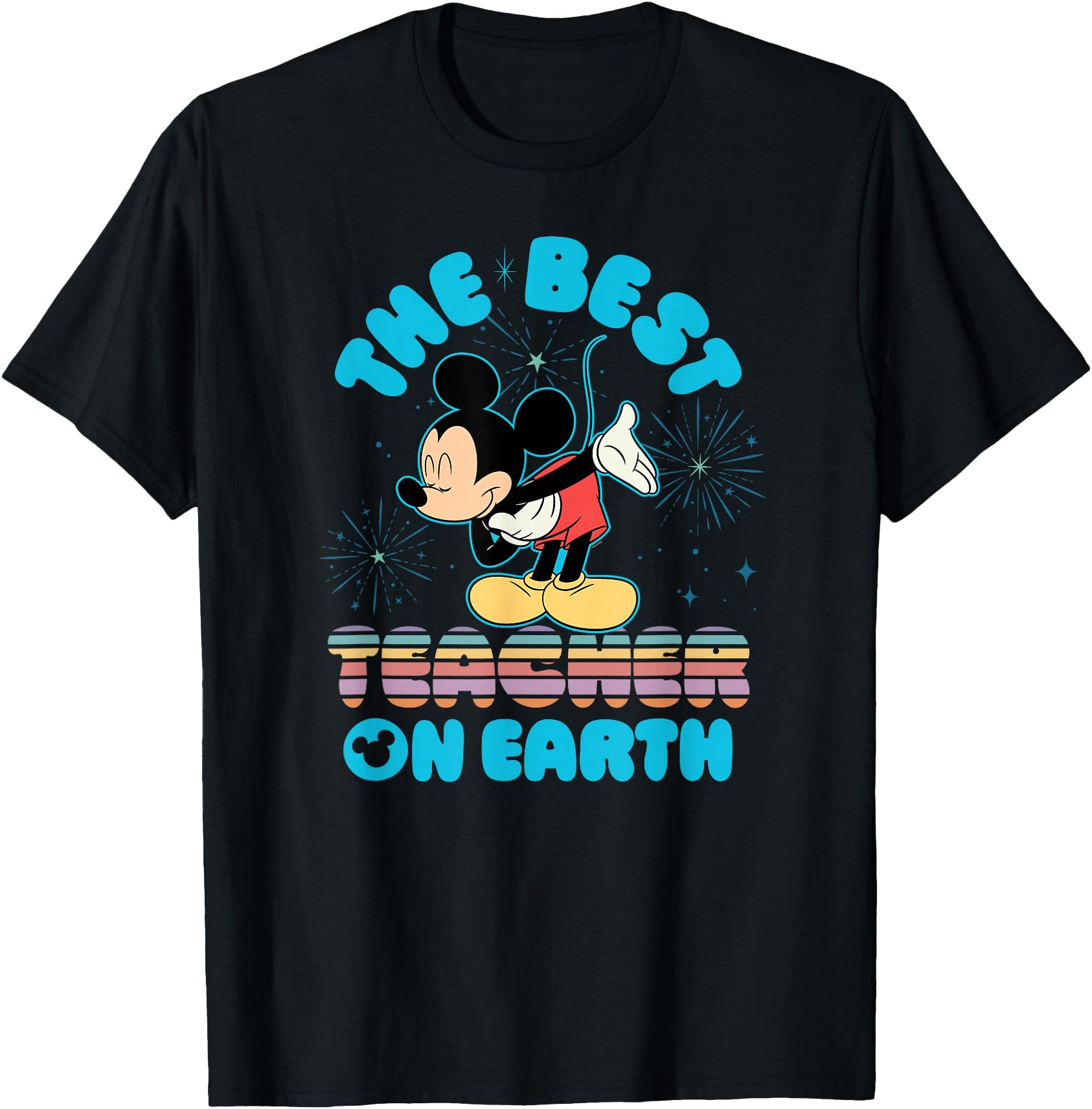 Disney Mickey Mouse Best Teacher on Earth Teachers' Day Gift