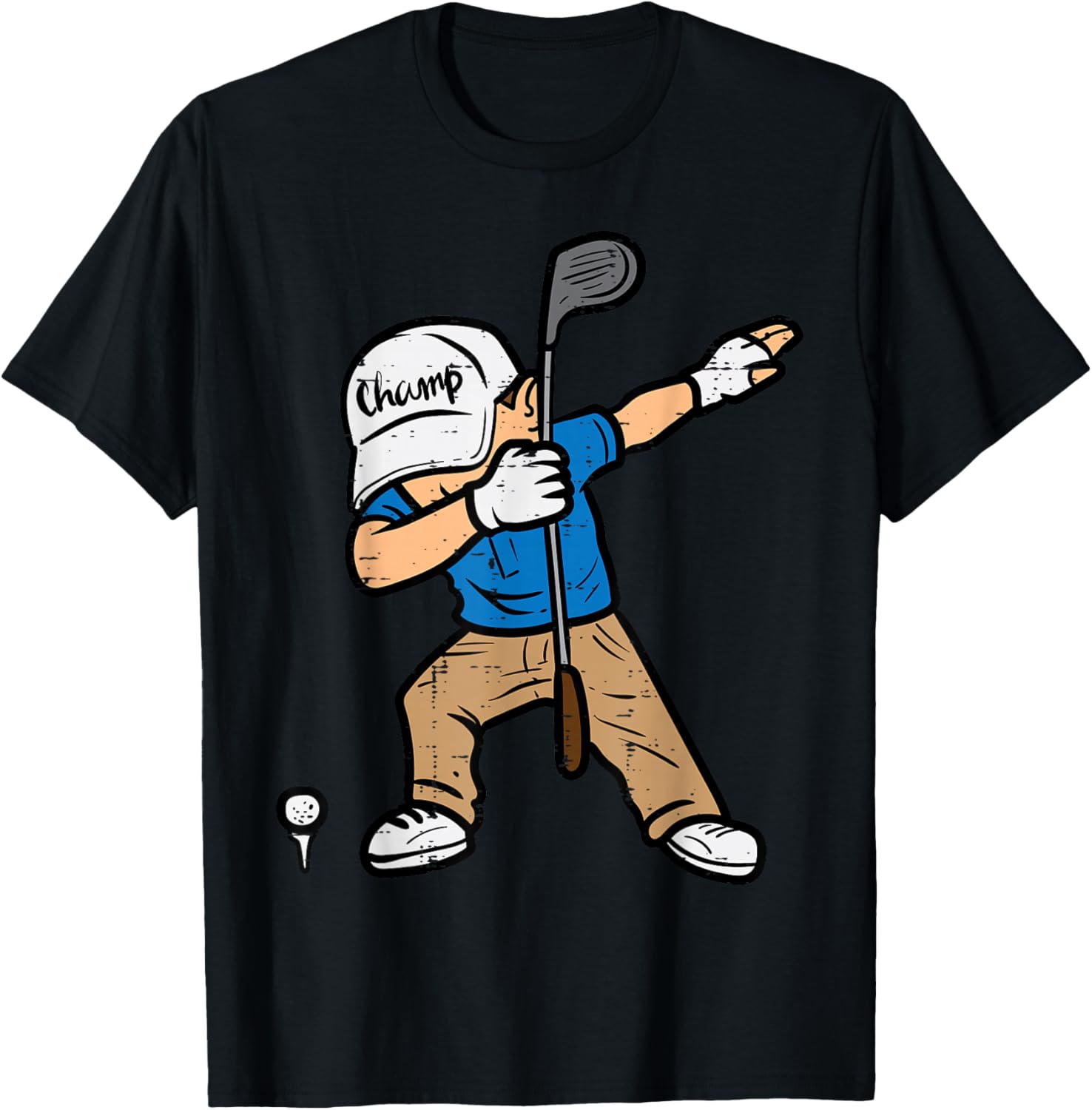 Dabbing Golfer Funny Golfing Golfer Dad Men Boys Kids Youth