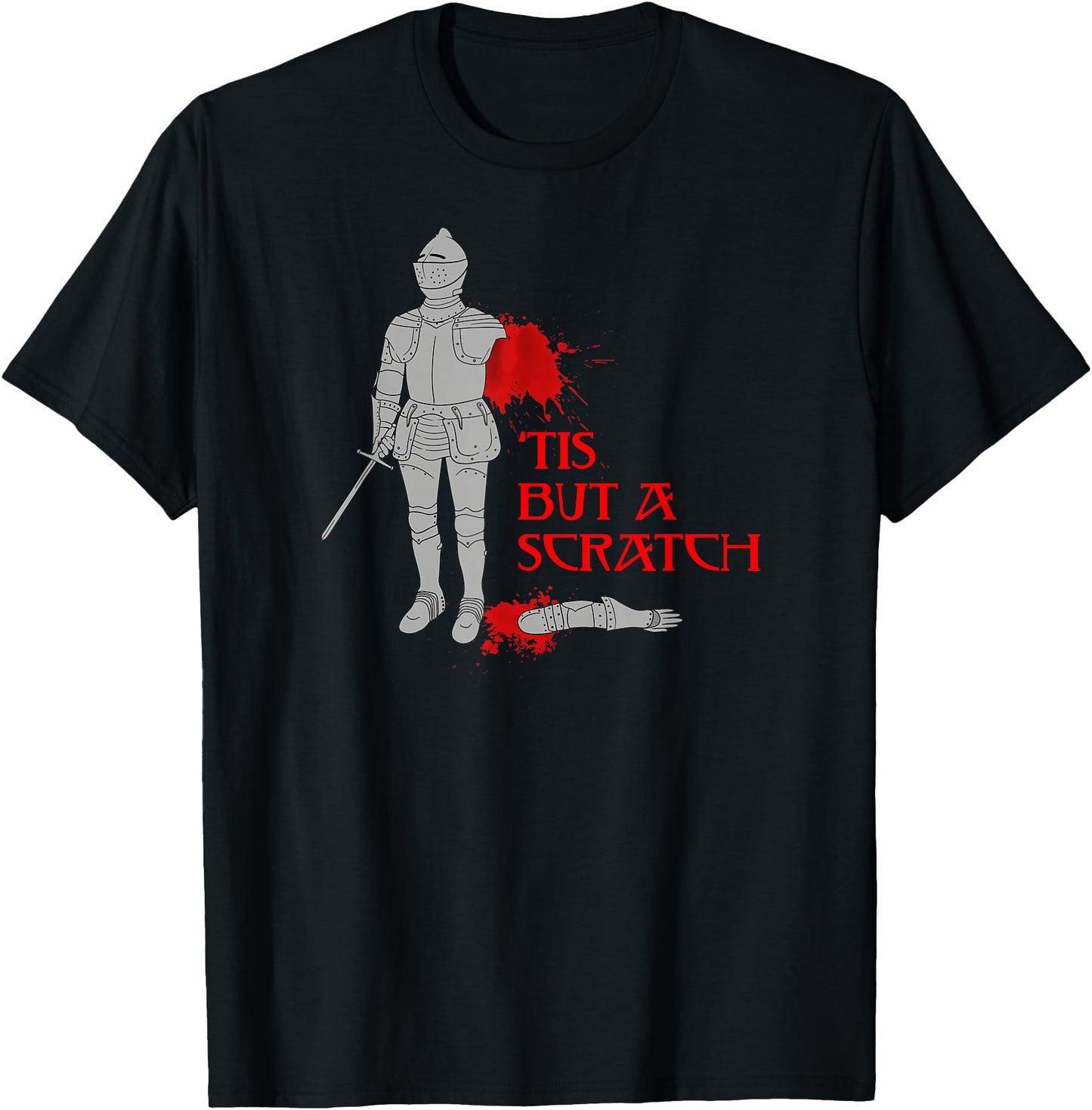 Tis But A Scratch Shirt Knight Shirt Cool Knight Shirt