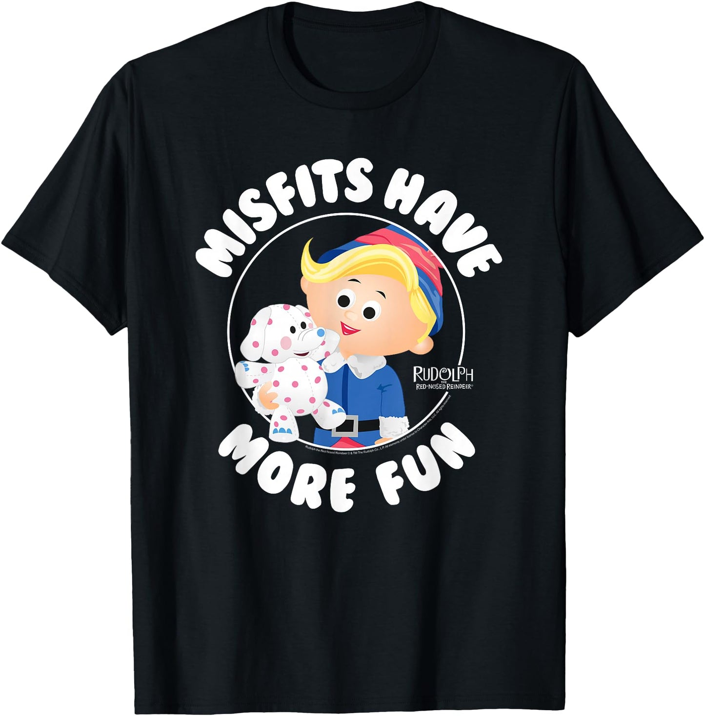 Rudolph Misfits Have More Fun Hermey Retro Christmas