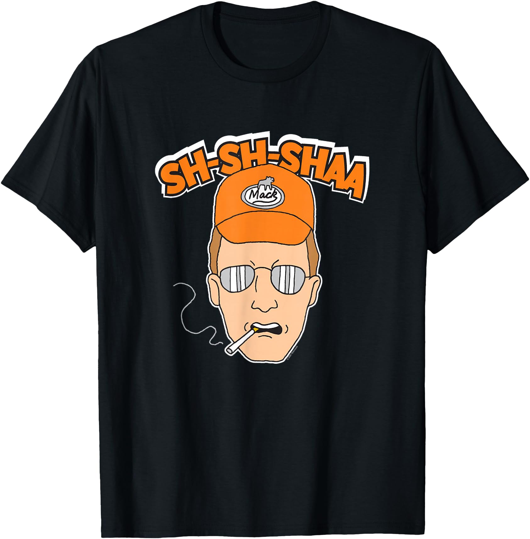 King of the Hill Dale Gribble Sha Sha Shaa Cartoon