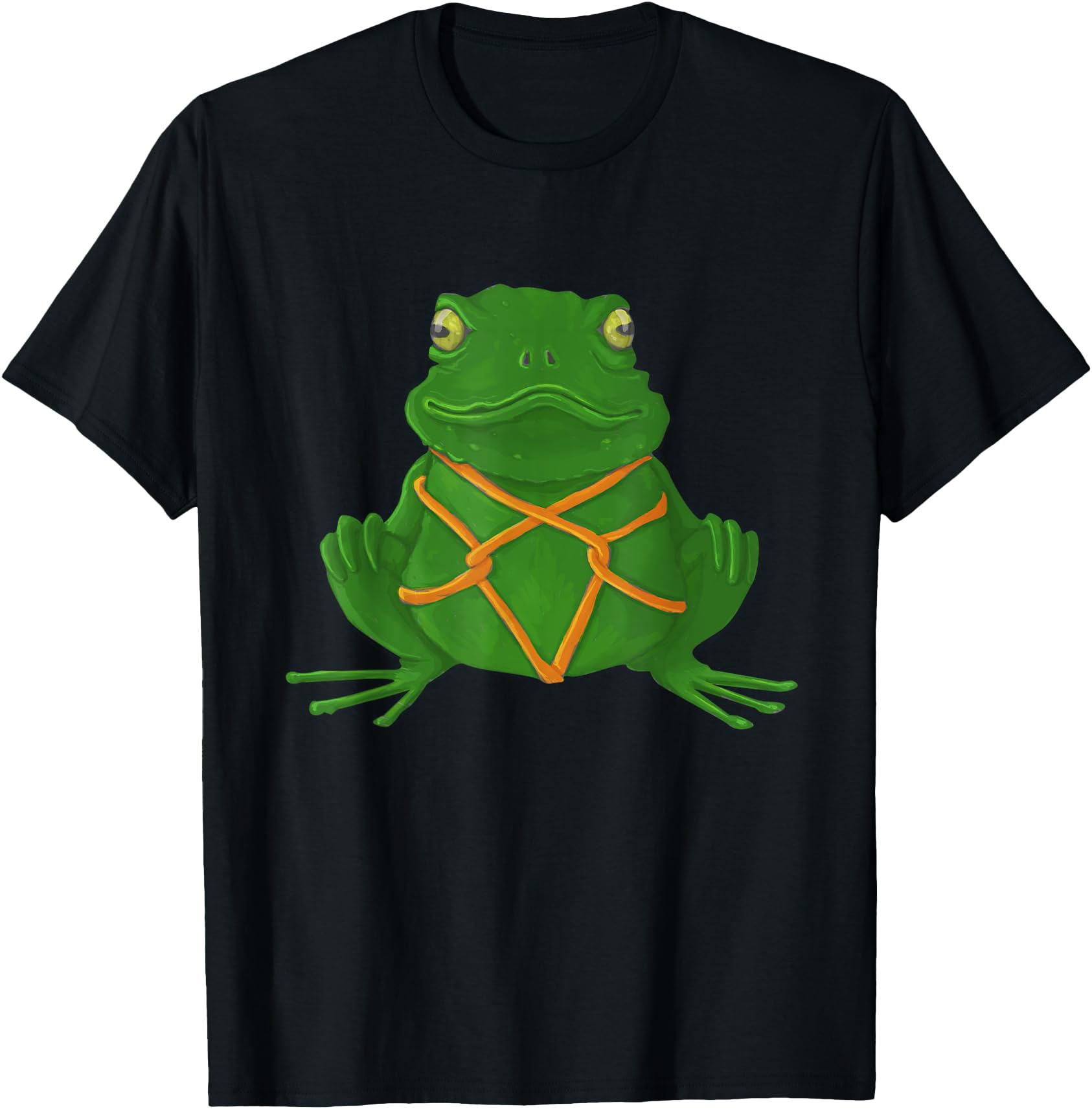 Cute Shibari Japanese Rope Bondage Kawaii Frog T Shirt