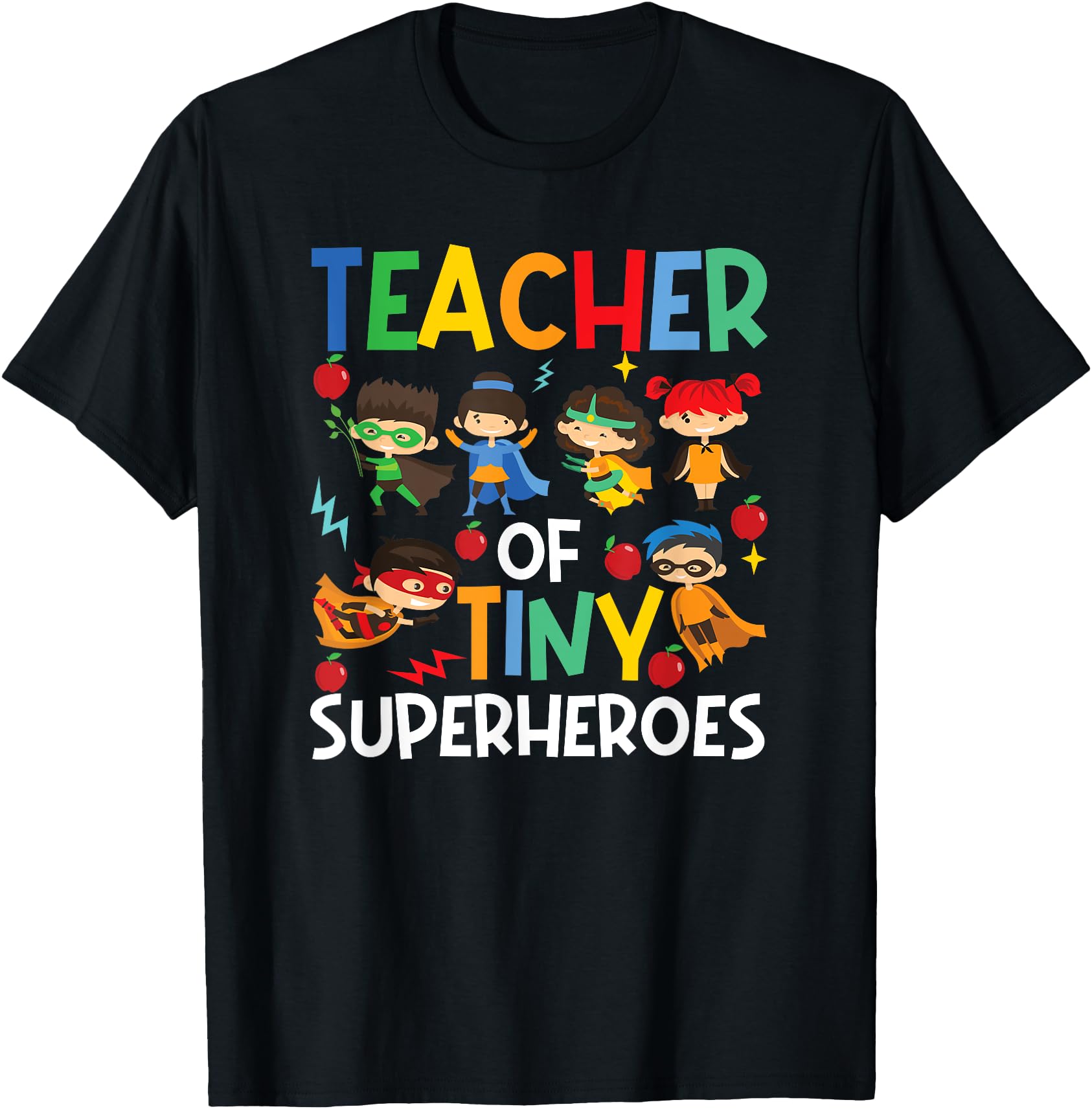 Teacher Of Tiny Superheroes Funny Teach 100th Day Of School Men Women Girls