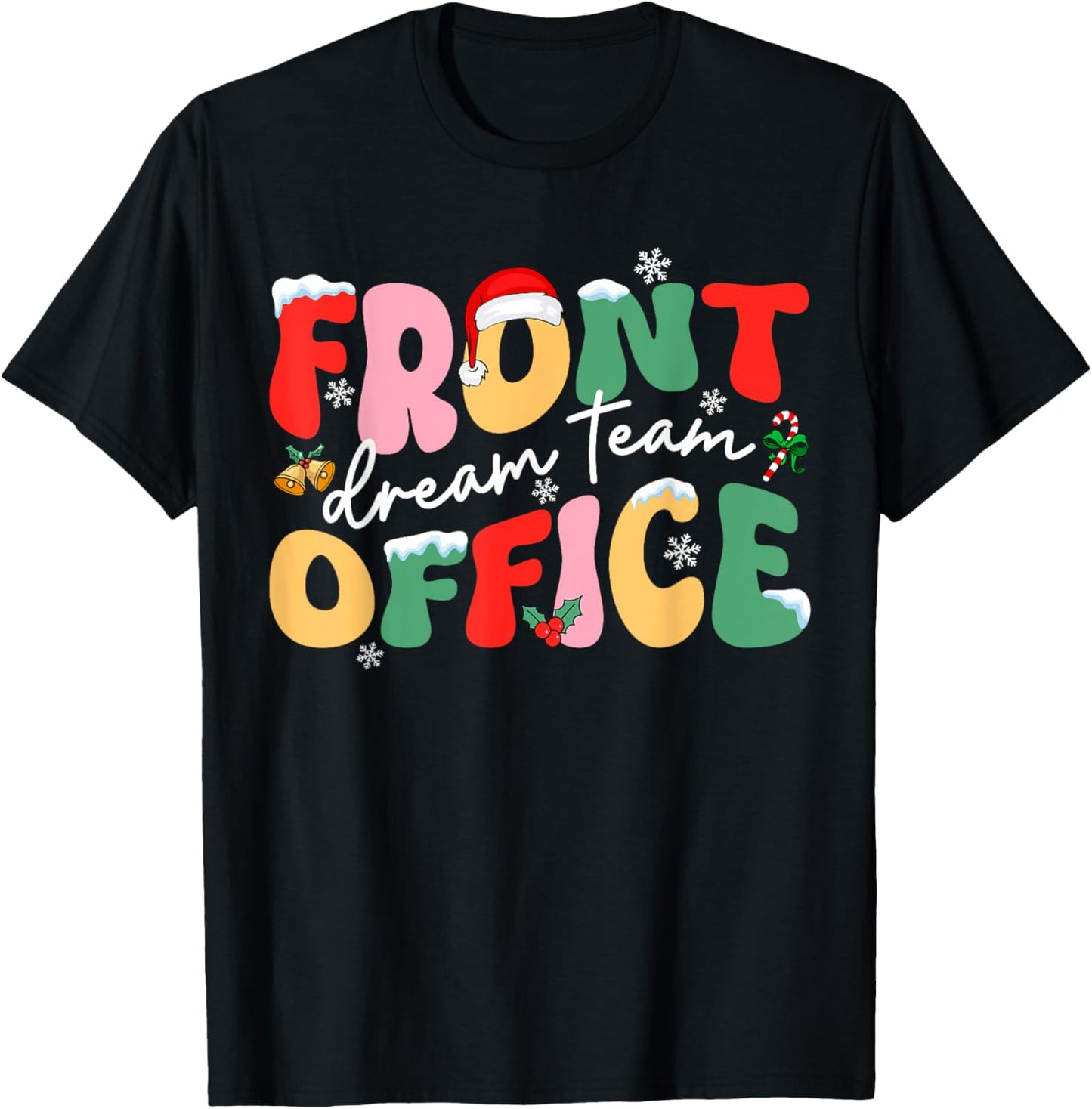 Front Office Dream Christmas Team Santa Hat Xmas Holiday