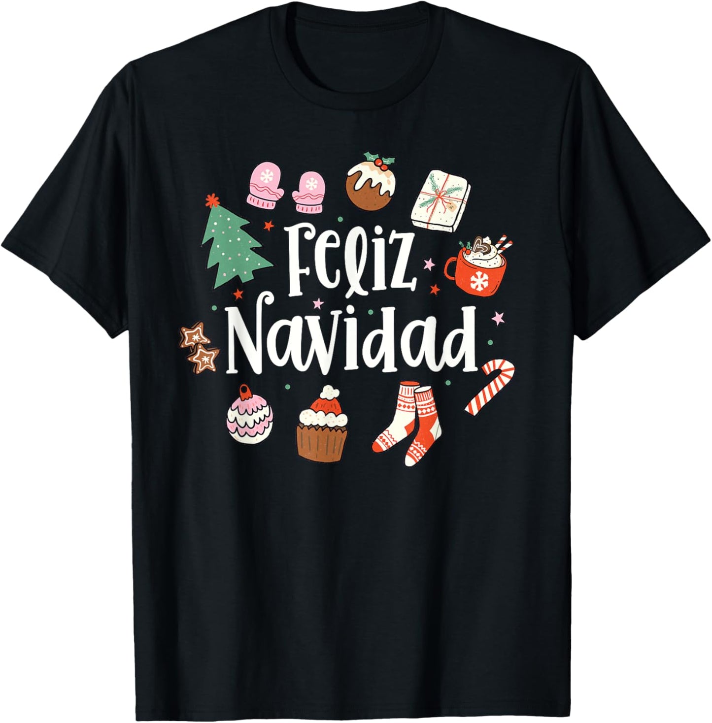 Feliz Navidad Spanish Merry Christmas Mexican Holiday Xmas