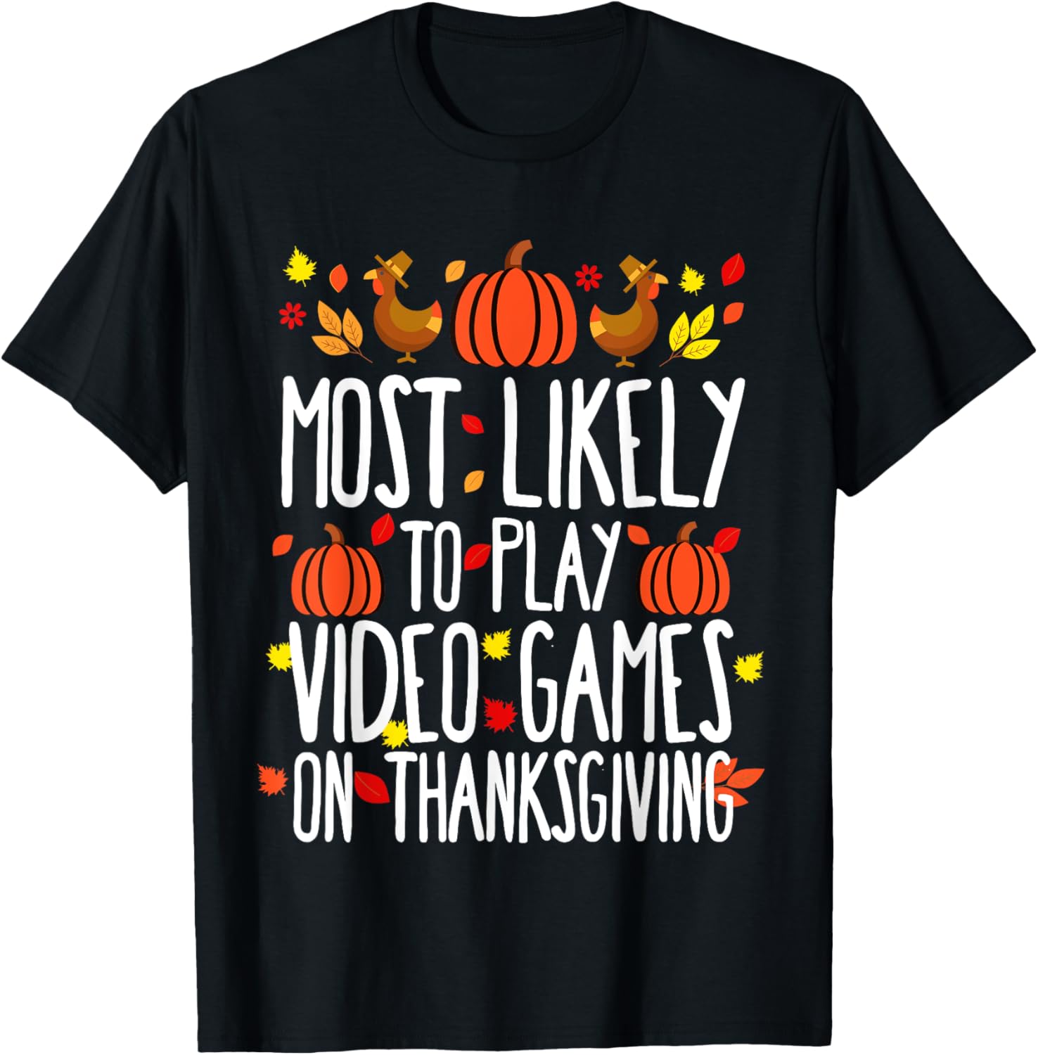 Most Likely To Video Games Family Matching Thanksgiving