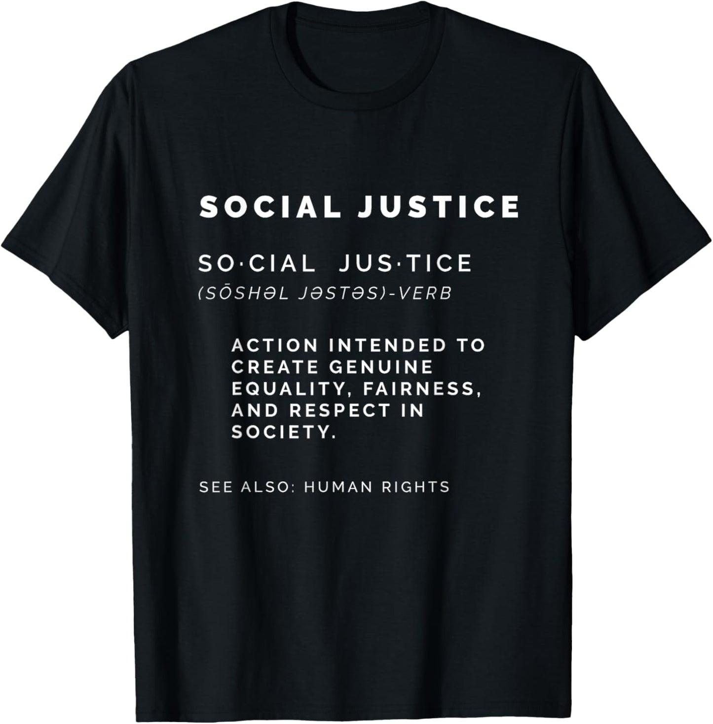 Social Justice Definition Shirt | SJW, Liberal, Civil Rights
