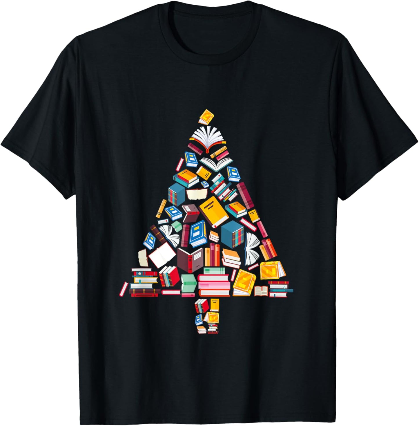 Books Christmas tree reading club Librarian Library Xmas