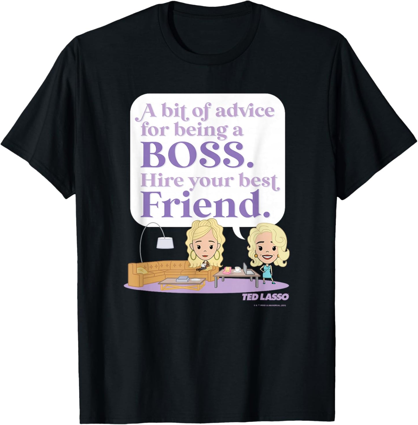 Ted Lasso Rebecca & Keeley Boss Hire Your Best Friend Chibi