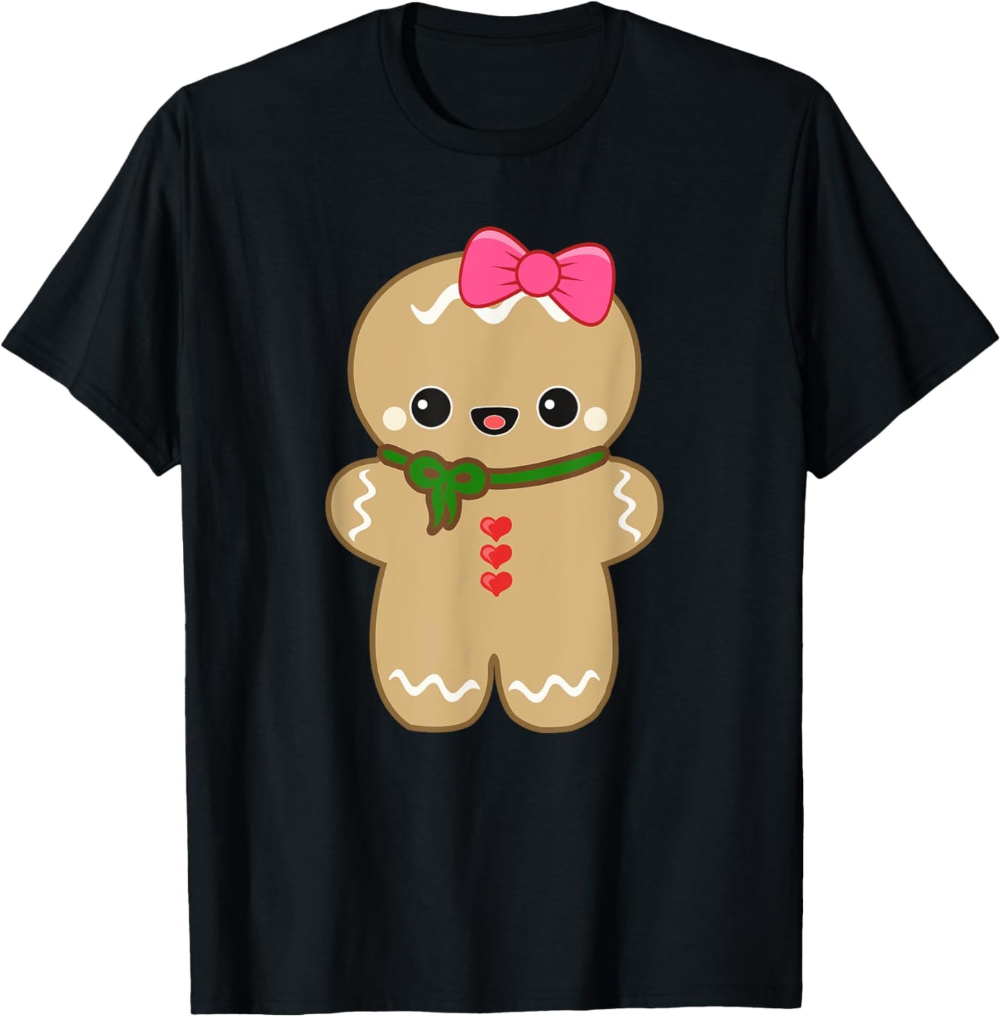 Funny Christmas Cookie Gingerbread Cute Girl Women kids Gift