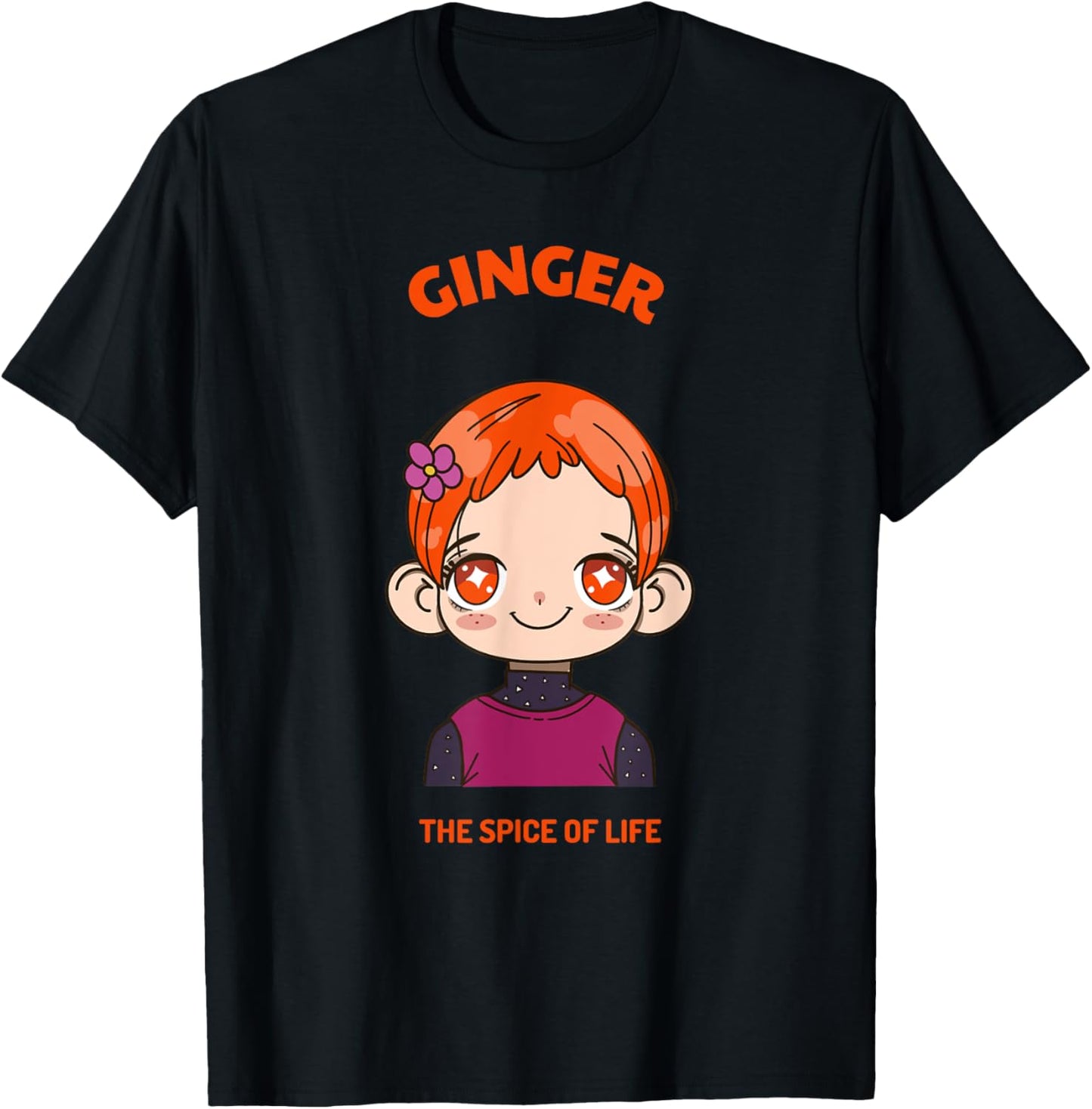 Ginger Is The Spice Of Life Cute Chibi
