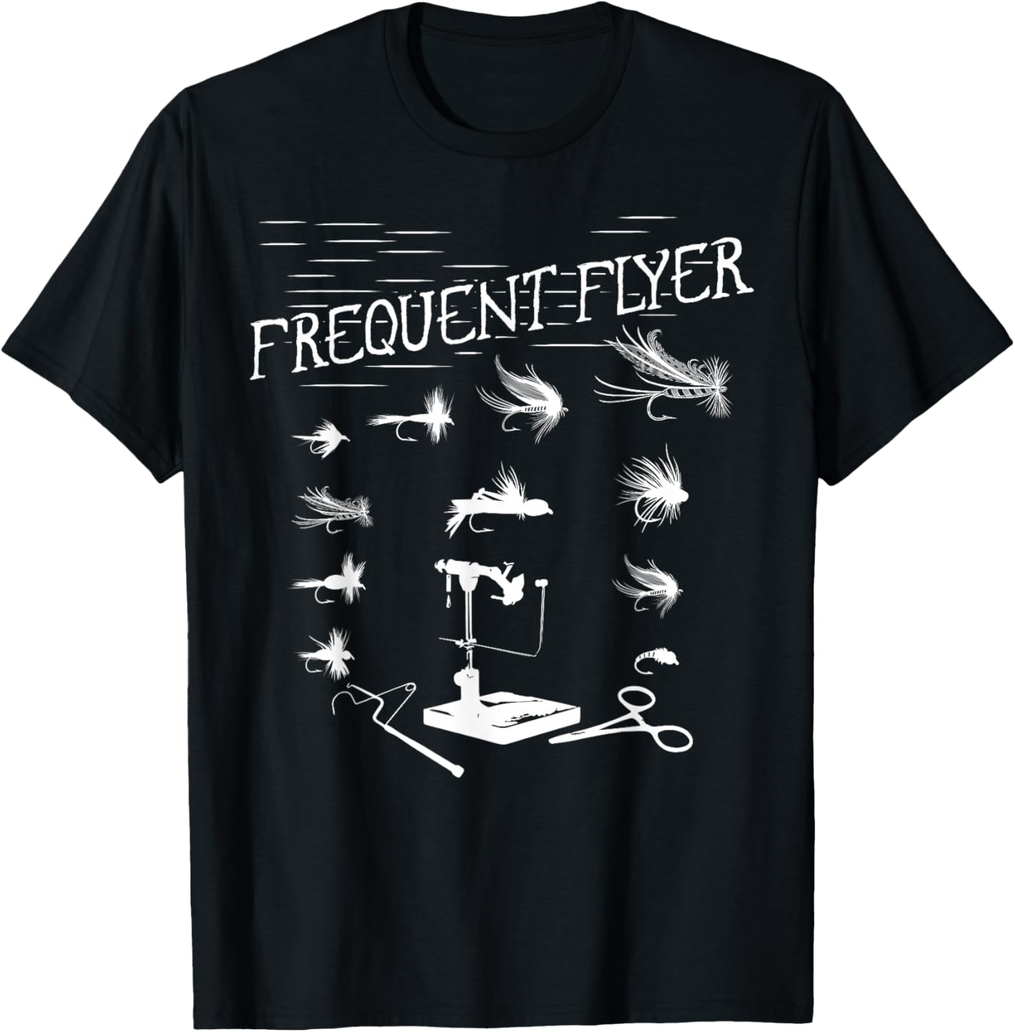 Fly Fishing Tying Funny Fisherman Christmas Fathers Day Gift