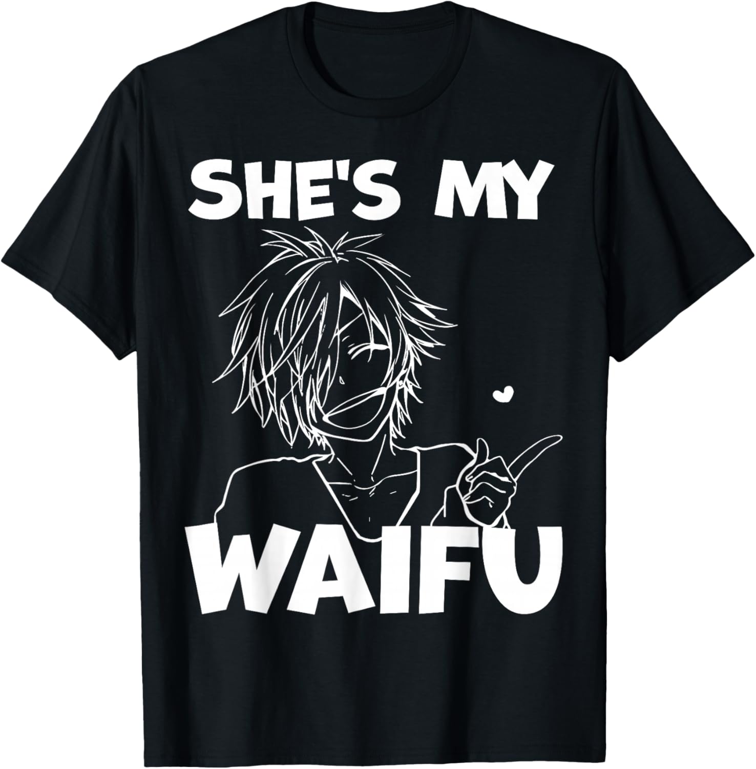 She's My Waifu Funny Anime Matching Couple Boyfriend Gift