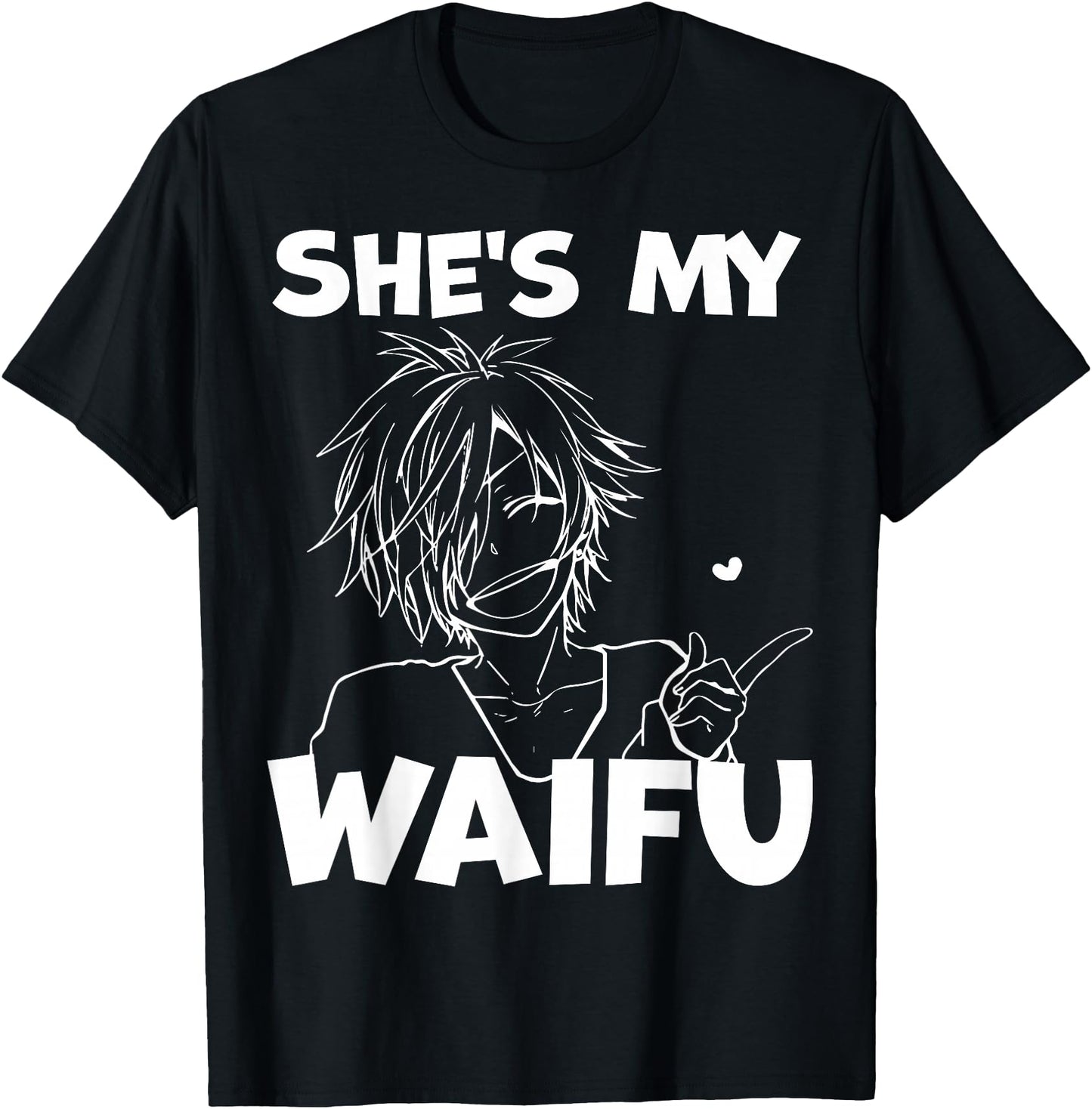 She's My Waifu Funny Anime Matching Couple Boyfriend Gift