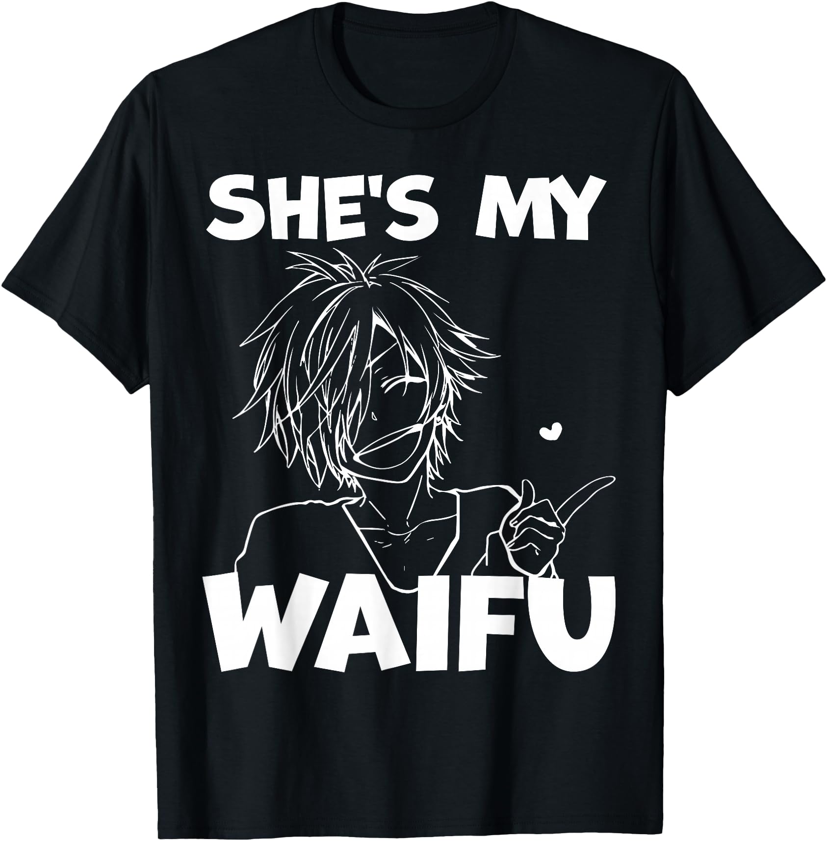 She's My Waifu Funny Anime Matching Couple Boyfriend Gift
