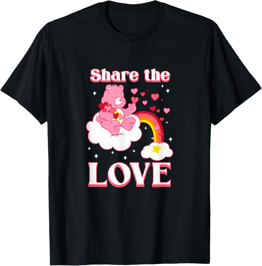 Care Bears Share the Love Love-A-Lot Bear Retro Cartoon