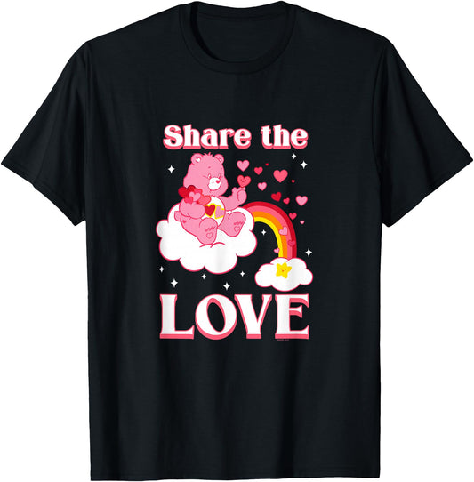 Care Bears Share the Love Love-A-Lot Bear Retro Cartoon