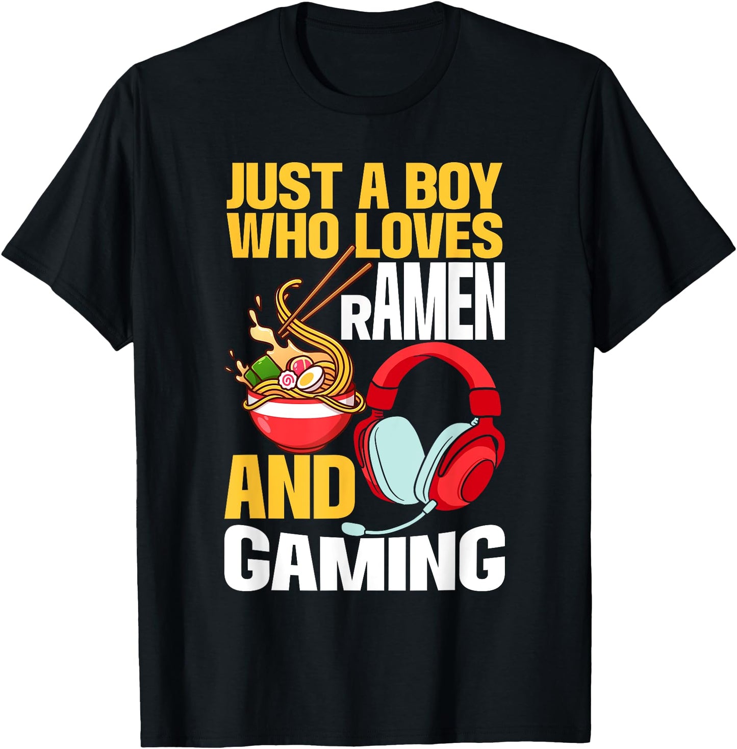 Just A Boy Who Loves Ramen And Gaming Japan Anime Video Game