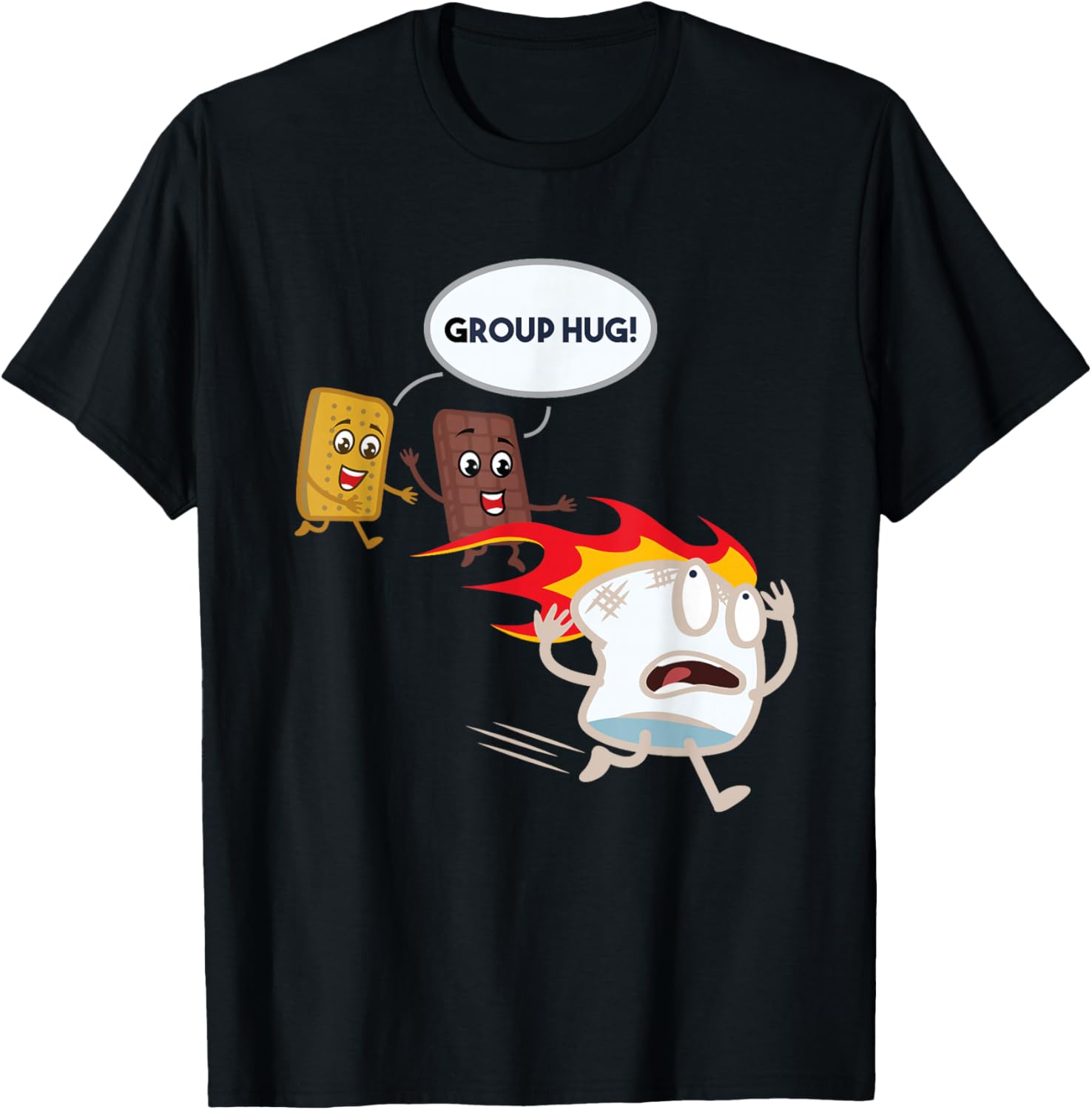 Funny For Men Smores Camping Roasting Outdoor Women