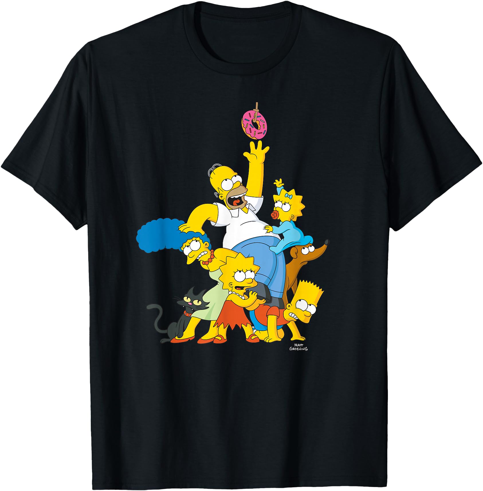 The Simpsons Family Donut Reach